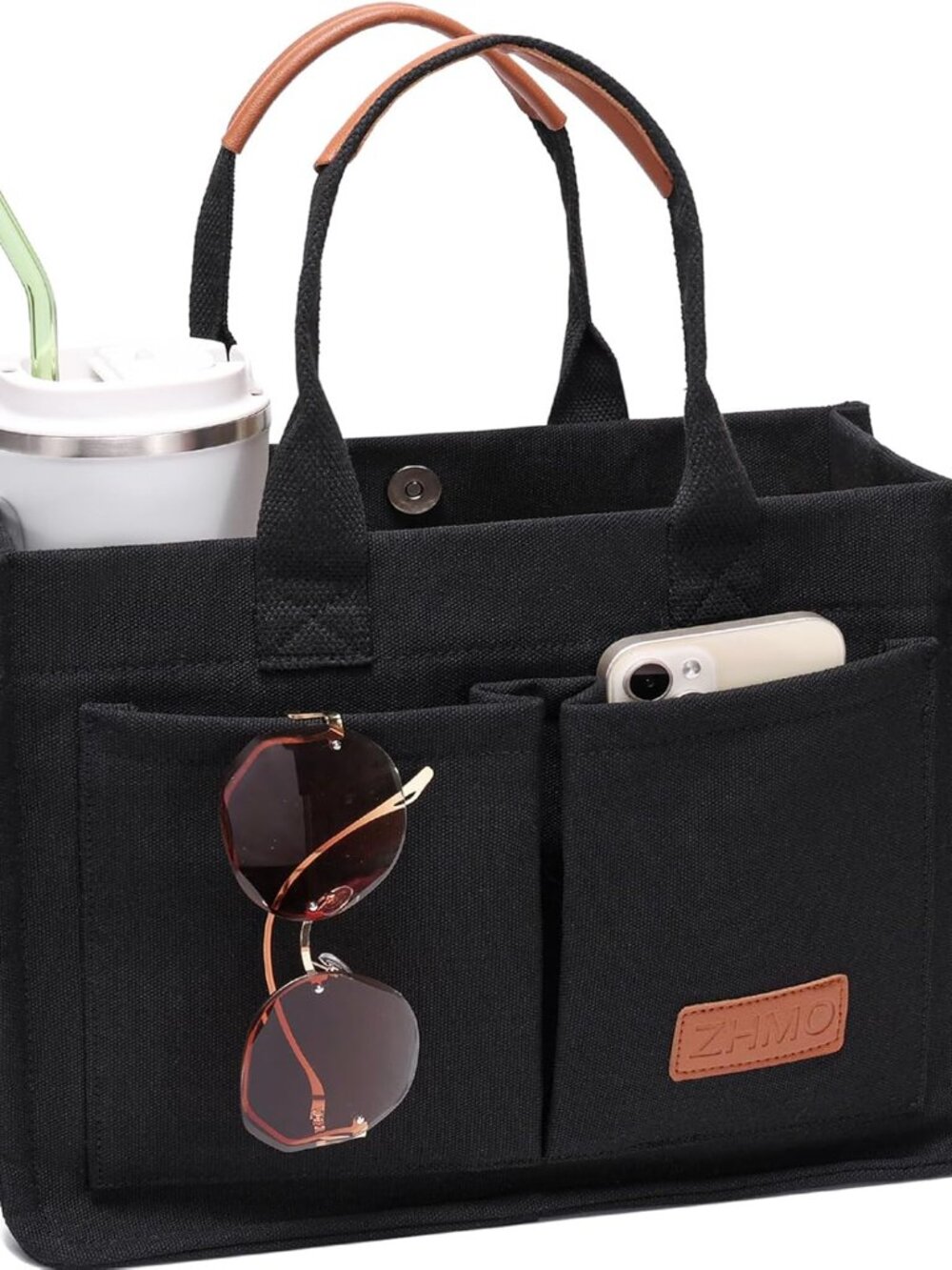 Canvas Tote Bag for Women,Women's Bags Crossbody Bags Work Laptop Tote Bag Large